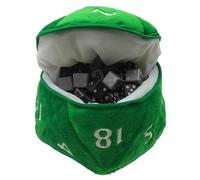 Ultra Pro 15758 Ultra Pro-D20 Plush Dice Bag-Green, Multicoloured