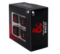 Ultra-Pro 188683 Dadi Dungeons & Dragons Heavy Metal D6, 4 Pezzi, Multicolore, E-18613