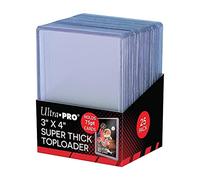 Ultra-Pro 194034 Gioco Toploader 3" X 4" Thick 75Pt, 25 Pezzi