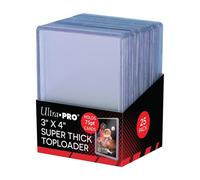 Ultra-Pro 194034 Gioco Toploader 3" X 4" Thick 75Pt, 25 Pezzi