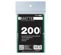 Ultra PRO - 200 ct verde PRO-Matte Standard Card Sleeve Deck Protector, proteggere e conservare carte da collezione, carte sportive, MTG, carte D&D, dimensioni per adattarsi a carte di dimensioni