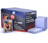 Ultra Pro / Card 3'' x 4'' Regular Toploader & Card Sleeves (100 pezzi)