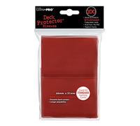 Ultra-Pro 32752 Bustine Standard PRO Gloss, Rosso, 100 Pezzi