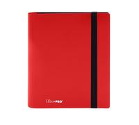Ultra Pro 4-Pocket Eclipse PRO-Binder - Apple Red