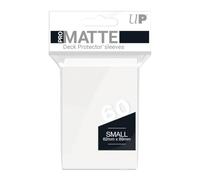 Ultra-Pro- Small Deck Protector Sleeves for Yu-Gi-Oh And Cardfight Vanguard 41398 Bustine PRO Matte, Bianco, 60 Pezzi, Colore White, 330540