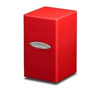 Ultra-Pro 49860 Porta Mazzo Satin Tower Apple, Rosso, Nessun modello, Colore Red, UPR84174