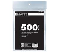 Ultra PRO - 500 ct bianco PRO-Matte Standard Card Sleeve Deck Protector, proteggere e conservare carte da collezione, carte sportive, MTG, carte D&D, dimensioni per adattarsi a carte di dimensioni