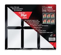 Ultra Pro - 6 Pocket Black Border UV One-Touch Magnetic Holder
