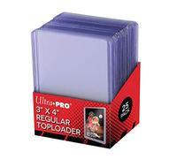 Ultra Pro 7,6 x 10,2 cm trasparente normale Toploader 25 ct