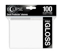 Ultra Pro 88-15600 Eclipse Gloss Standard Sleeve (100 pezzi) - Bianco artico