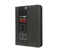 ULTRA PRO 9 Pocket ZIPPERED PREMIUM PRO BINDER 180 BLACK - ALBUM 9 Tasche NERO