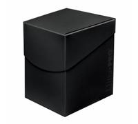 Ultra Pro Accessori per Carte, Eclipse PRO 100+ -Scatola per mazzi Unisex Adulto, Nero Corvino, Standard