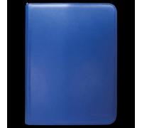 ULTRA PRO ALBUM 9 TASCHE - VIVID ZIPPERED PRO BINDER 360 CARTE - BLU BLUE