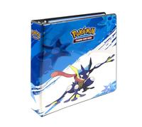 Ultra PRO - Album Greninja da 5,1 cm per Pokémon, organizer per carte da gioco e accessori, a basso attrito, non in PVC, senza acidi, soluzione vivace per opere d'arte