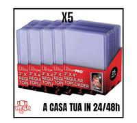 ultra pro bustine protetive e toploader proteggi carte pokemon yugioh one piece