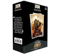 Ultra Pro Custodie protettive per carte di credito Doom The Dark Ages 105 ct APEX Deck Protector - Wraith