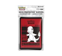 Ultra PRO - Charmander 65ct Deck Protector maniche per Pokémon | Regalo da collezione, accessori da gioco, maniche pronte per torneo, attrezzatura per fan Pokémon, protezione per carte collezionabili