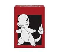 Ultra Pro - Charmander Full View Deck Box per Pokémon | GCC Storage Full View coperchio autobloccante contiene 75 carte doppia manica compatibile deck divisore organizzatore carte collezionabili