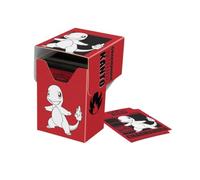 Ultra Pro - Charmander Full View Deck Box per Pokémon | GCC Storage Full View coperchio autobloccante contiene 75 carte doppia manica compatibile deck divisore organizzatore carte collezionabili