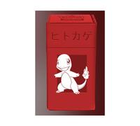 Ultra Pro - Charmander M2 Deck Box per Pokémon | TCG Deck box premium similpelle di alta qualità per carte collezionabili contiene 75 carte a doppia manica built-in gettone dadi