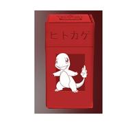 Ultra Pro - Charmander M2 Deck Box per Pokémon | TCG Deck box premium similpelle di alta qualità per carte collezionabili contiene 75 carte a doppia manica built-in gettone dadi
