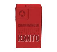 Ultra Pro - Charmander M2 Deck Box per Pokémon | TCG Deck box premium similpelle di alta qualità per carte collezionabili contiene 75 carte a doppia manica built-in gettone dadi