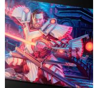 Ultra PRO - Commander Series #5 - Three Color Wedge - Isshin Stitched Playmat fo