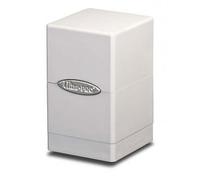 Ultra-Pro 49862 Porta Mazzo Satin Tower Arctic, Bianco, Colore White, UPR84172