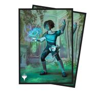 Ultra PRO - MTG Duskmourn 100ct Deck Protector Sleeves Commander Zimone, Mystery