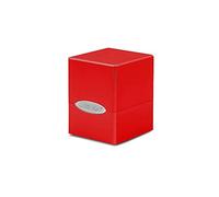 Ultra Pro E-15587 Satin Cube Deck Box-Apple Red