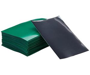 Ultra Pro E-15605 Eclipse Gloss - Maniche standard, confezione da 100 pezzi, colore: verde foresta
