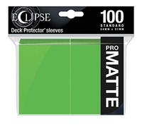 Eclipse Matte Standard Card Sleeves: Lime Green (100)