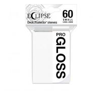 Ultra Pro E-15624 Eclipse Gloss - Maniche piccole, confezione da 60, colore: Bianco artico