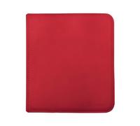 Ultra Pro E-15743 Ultra Pro-12 Pocket Zippered Pro Binder-Red, Medium