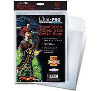 Ultra Pro E-82228 - Borse risigillabili per Fumetti da 100 Pezzi, Colore: Crema