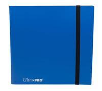 Ultra PRO - Eclipse 12 tasche Pacific Blue PRO Binder per 480 carte di dimensioni standard, protegge carte da collezione, carte da gioco e carte sportive in custodie Ultra Pro Deck Protector