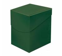 Ultra Pro, Eclipse PRO 100+ -Scatola per mazzi Unisex Adulto, Verde Foresta, 10cm x 7.5cm x 8cm