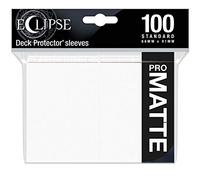 Ultra Pro Eclipse Standard Matte Sleeves 100 Pack-Arctic White, Colore Bianco artico, E-15612