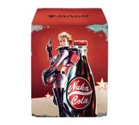Ultra Pro - Fallout Alcove Flip Deck Box - Nuka Cola Pinup - per Magic: The Gathering, Trading Gaming card merchandise storage protection Deck box collezione accessori organizer