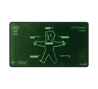 Ultra PRO - Fallout Black Stitched Playmat - Gestione dell'inventario - per Magic: The Gathering, Limited Edition Collectible Trading Tabletop Gaming Essentials Accessori Forniture