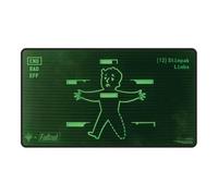 Ultra PRO - Fallout Black Stitched Playmat - Gestione dell'inventario - per Magic: The Gathering, Limited Edition Collectible Trading Tabletop Gaming Essentials Accessori Forniture