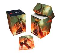 Ultra Pro - Final Fantasy x Universes Beyond Cloud, Midgar Mercenary (Commander) 100+ Deck Box per Magic: The Gathering | Accessori per carte collezionabili, attrezzi da gioco di carte da collezione