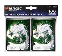 Ultra PRO - Final Fantasy x Universes Beyond Summon Fenrir 100ct Deck Protector Sleeves for Magic: The Gathering | Accessori per carte collezionabili, attrezzatura da gioco di carte collezionabili