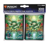 Ultra PRO - Final Fantasy x Universes Beyond Summon Knights of The Round 100ct Deck Protector Sleeves for Magic: The Gathering | Accessori per carte collezionabili, giochi da collezione, oggetti da