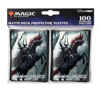 Ultra PRO - Final Fantasy x Universes Beyond Summon Primal Odin 100ct Deck Protector Sleeves for Magic: The Gathering | Accessori per carte collezionabili, attrezzatura da gioco di carte