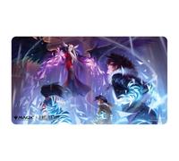 Ultra PRO - Final Fantasy x Universes Beyond Temporal Extortion Playmat for Magic: The Gathering | Tappetino da gioco di carte, oggetti da collezione Final Fantasy, tappetino per mouse da scrivania