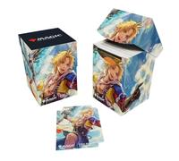 Ultra Pro - Final Fantasy x Universes Beyond Tidus (Commander) 100+ Deck Box per Magic: The Gathering | Accessori per carte collezionabili, attrezzatura da gioco di carte da collezione, forniture per