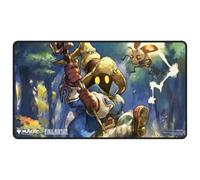 Ultra PRO - Final Fantasy x Universes Beyond Vivi, Stray Black Mage Black Stitched Playmat for Magic: The Gathering | Gioco di carte, Final Fantasy Collectibles, Tappetino per mouse da scrivania
