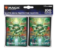 Ultra PRO - Final Fantasy x Universi Beyond Summon Knights of The Round 100ct Deck Protectors per Magic: The Gathering | Accessori per carte collezionabili