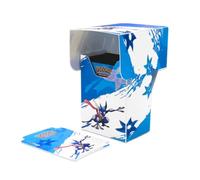 Ultra Pro - Greninja Full View Deck Box per Pokémon, protezione rigida per carte da gioco, accessorio per riporre oggetti, divisore incluso